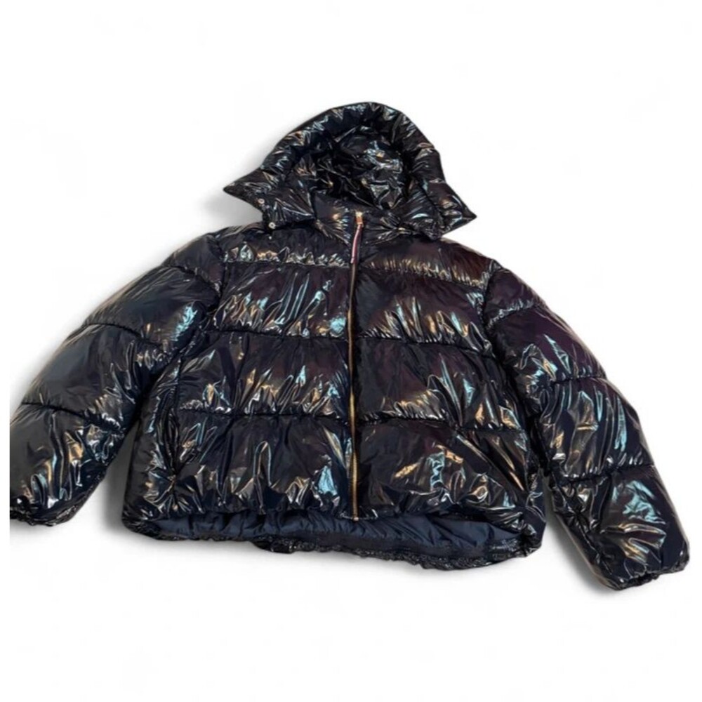 Navy Puffer Jacket